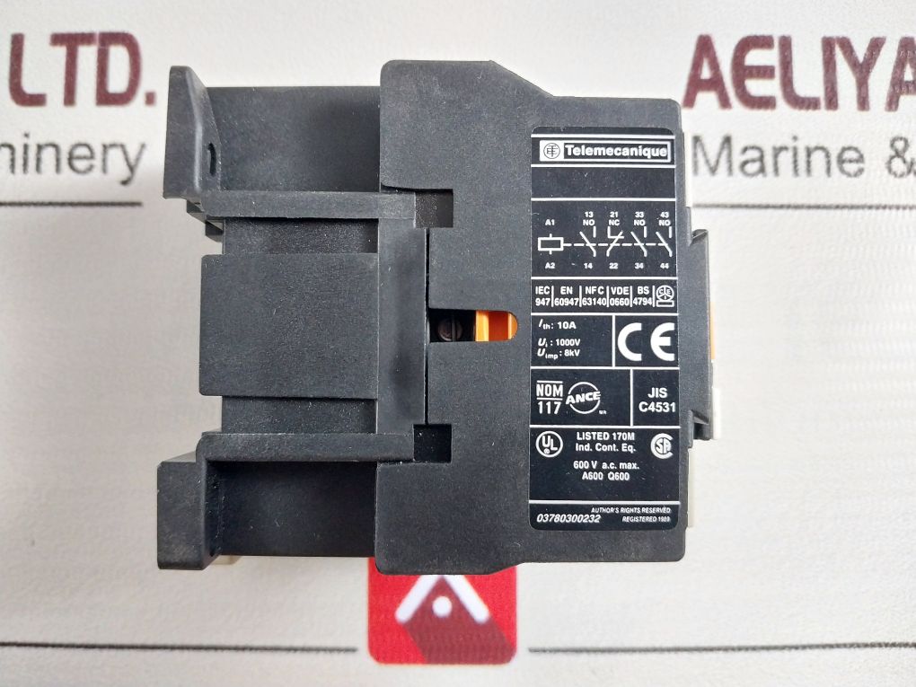 Telemecanique Ca2 Dn31M7 Control Relay/Contactor Relay 