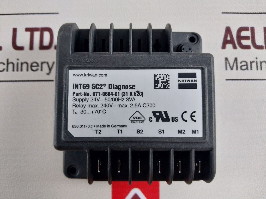 Kriwan 071-0684-01 (31 A 620) Motor Protector 24V~ 50/60Hz 3Va