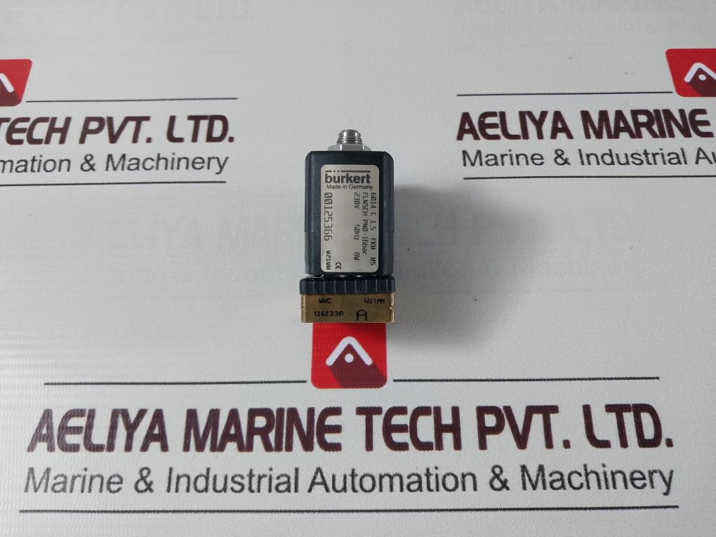 Burkert 6014 C 1,5 Fkm Ms 3/2-way Small Solenoid Valve 6014