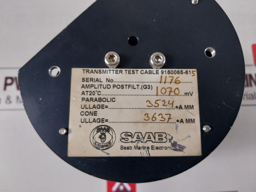 Saab Marine Electronics 9150065-615 Transmitter Test Cable