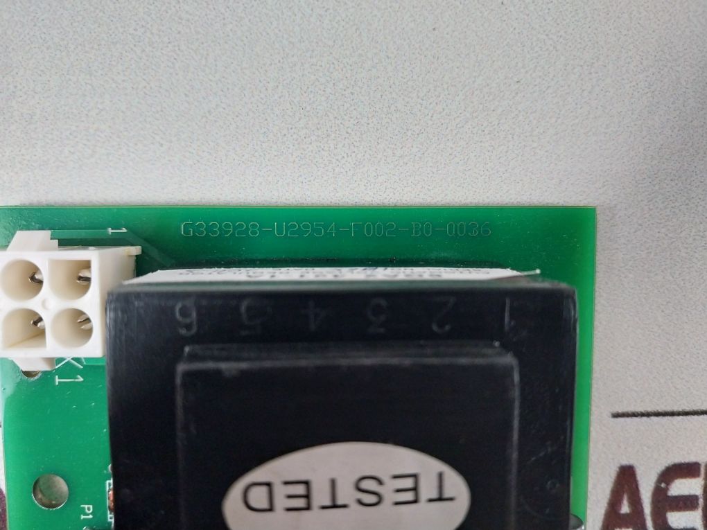 Siemens A541432 Pressure Adjusting Board Zn-gs