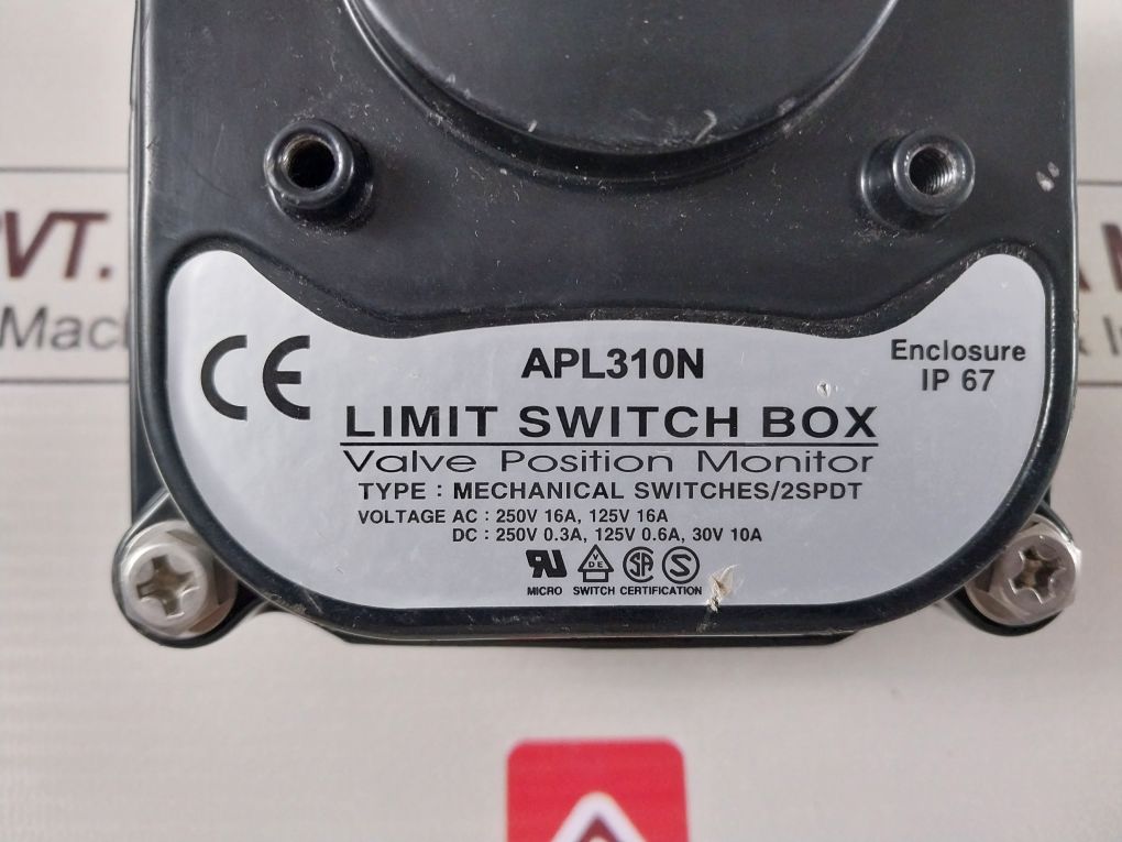 Apl310N Limit Switch Box Valve Position Monitor