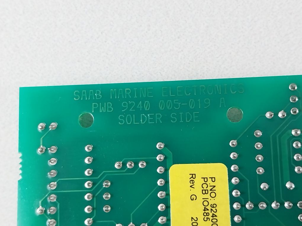 Saab Marine Electronics Io485 Pcb Card Pwb 9240 005-019 A