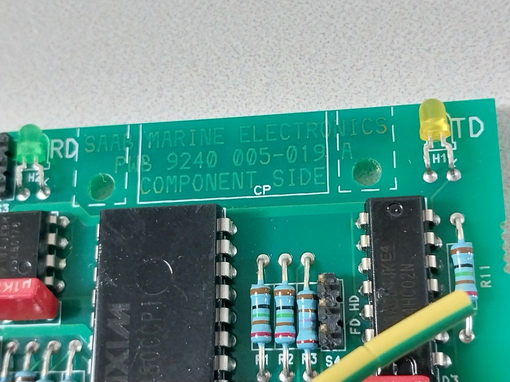 Saab Marine Electronics Io485 Pcb Card Pwb 9240 005-019 A