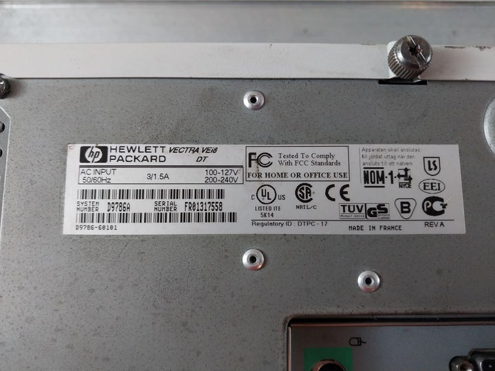 Hp Vectra.Vei8.Piii600