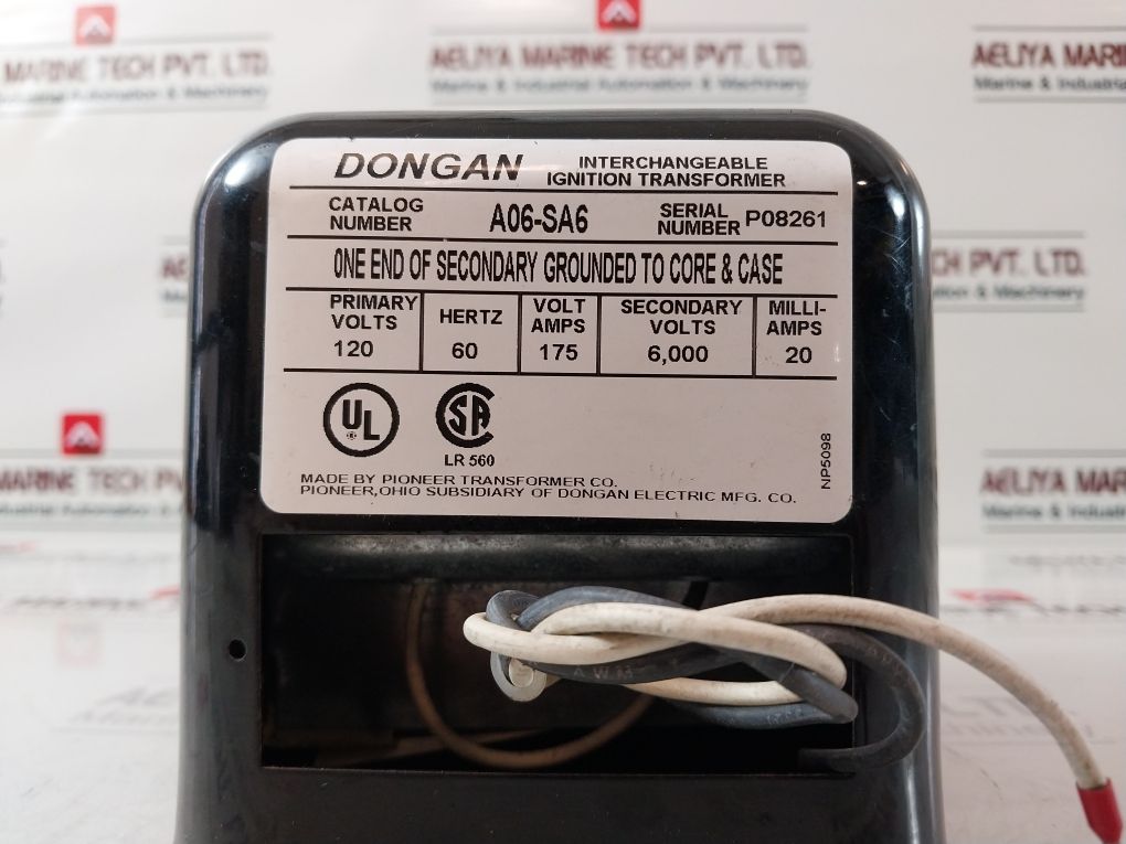 Dongan A06-sa6 Interchangeable Ignition Transformer