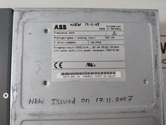 Abb Dai 03 Analog Input Freelance 2000,En-h Dai 03 0369631 01977 00 03.07