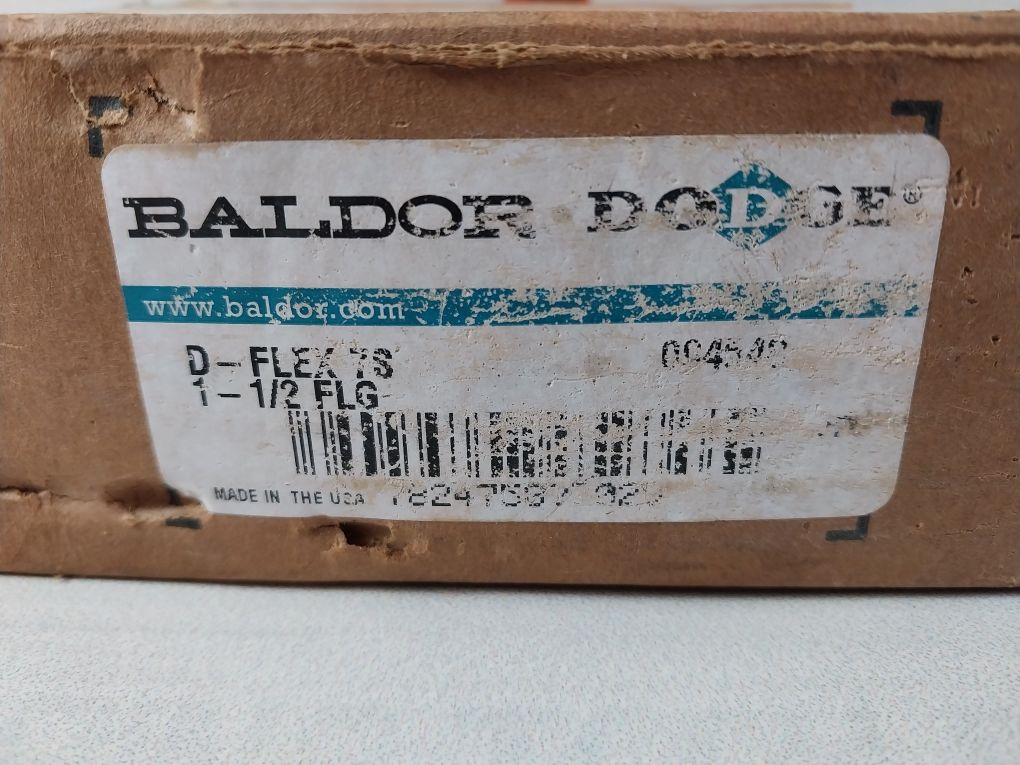 Baldor Dodge D-flex Coupling 7S 1-1/2” Flang 7Je27S1112
