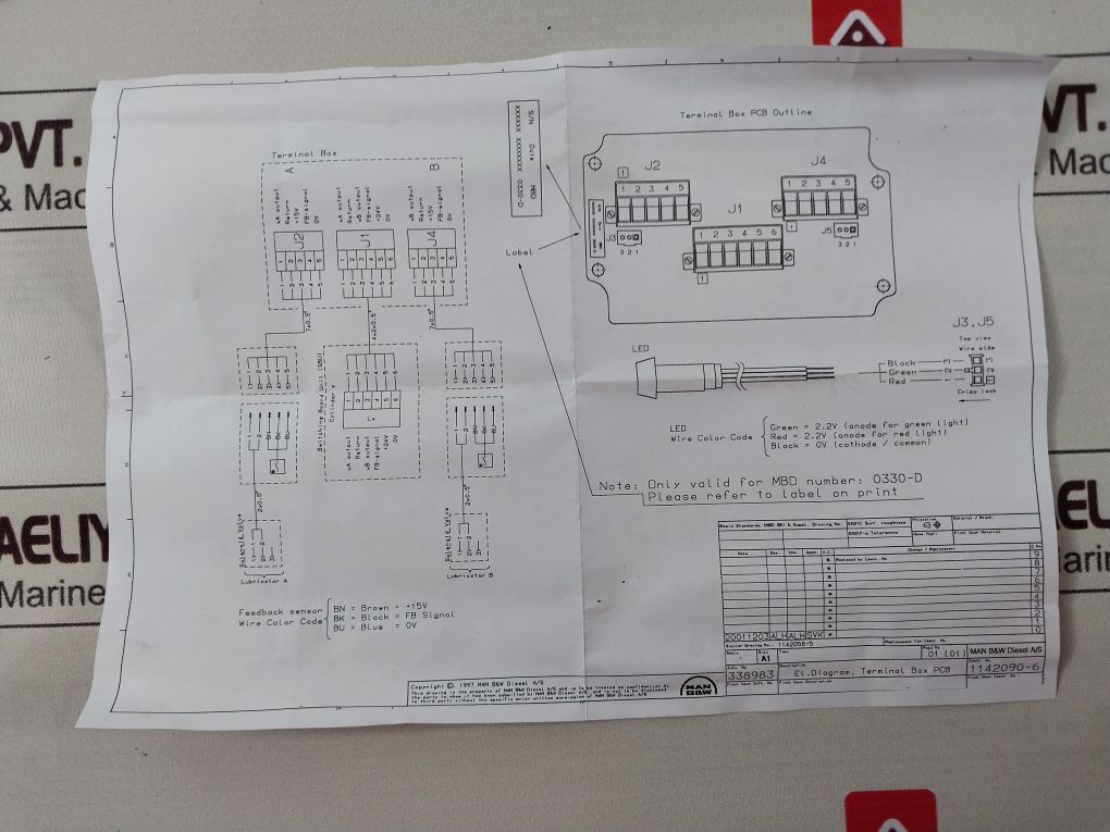 Man B&W Tg150Hf Revision:1.6 Pcb Assembly