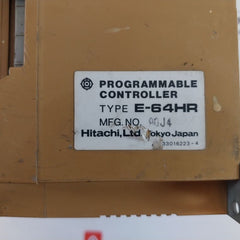 Hitachi E-64Hr Programmable Controller