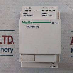 Schneider Electric Abl8Mem24012 Power Supply E209287