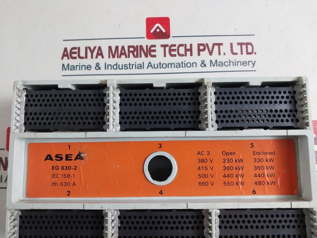 Asea Eg 630-2 Contactor (Only Front Cover)