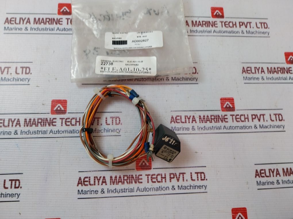 General Electric Sauxpab2 Auxiliary Switch 5.0 Amp-240 Vac