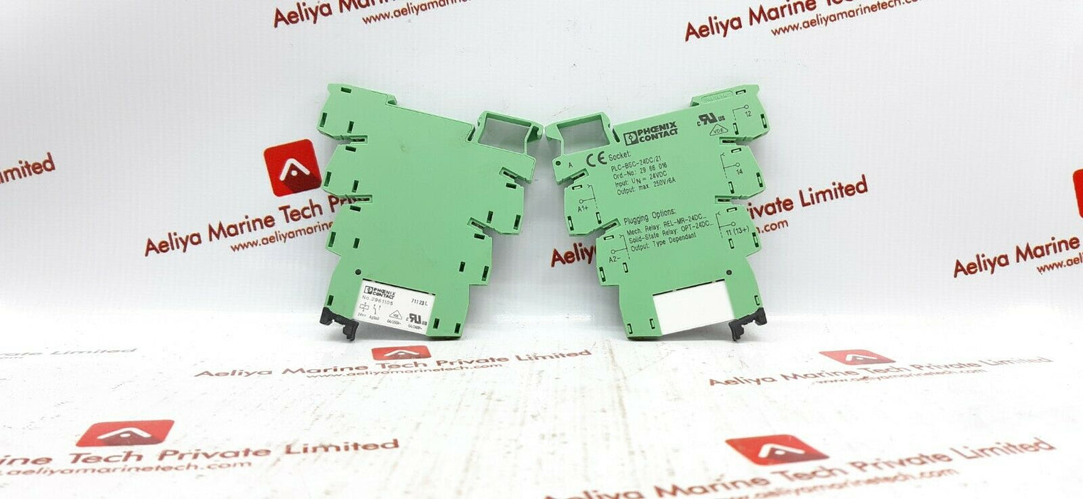 Phoenix contact plc-bsc-24dc/21 relay module 2961105