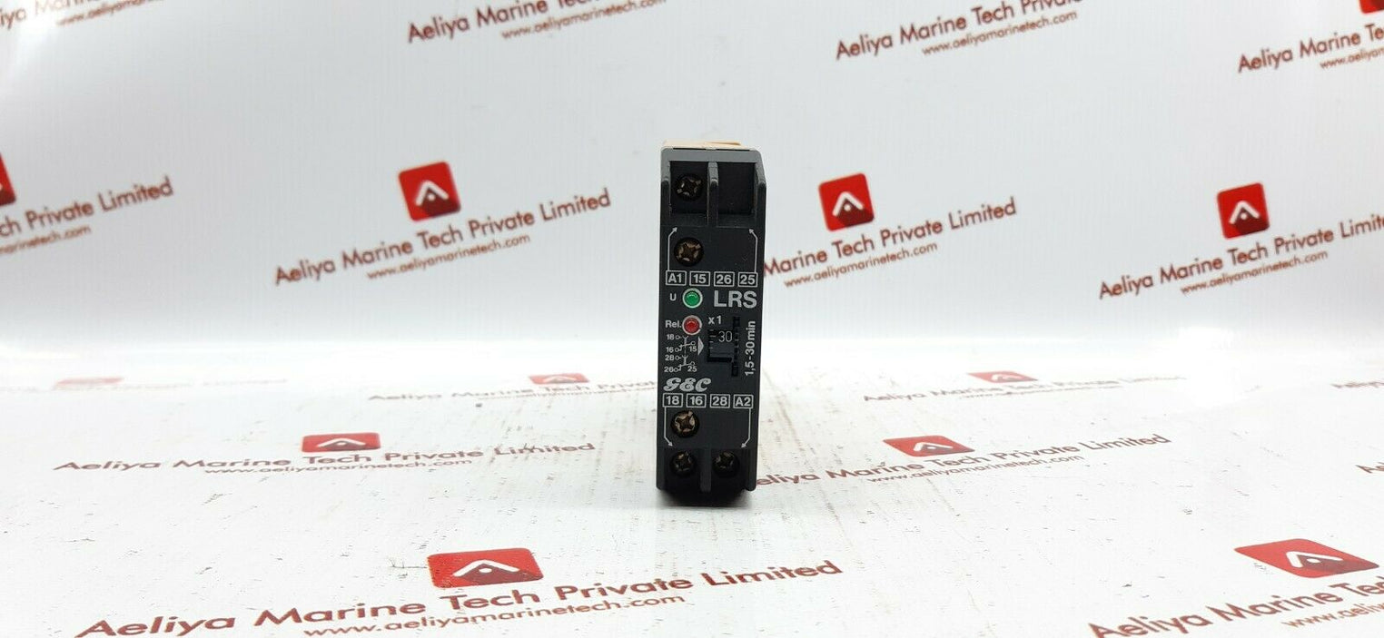 Gec lrs delay on relay 1.5-30 min