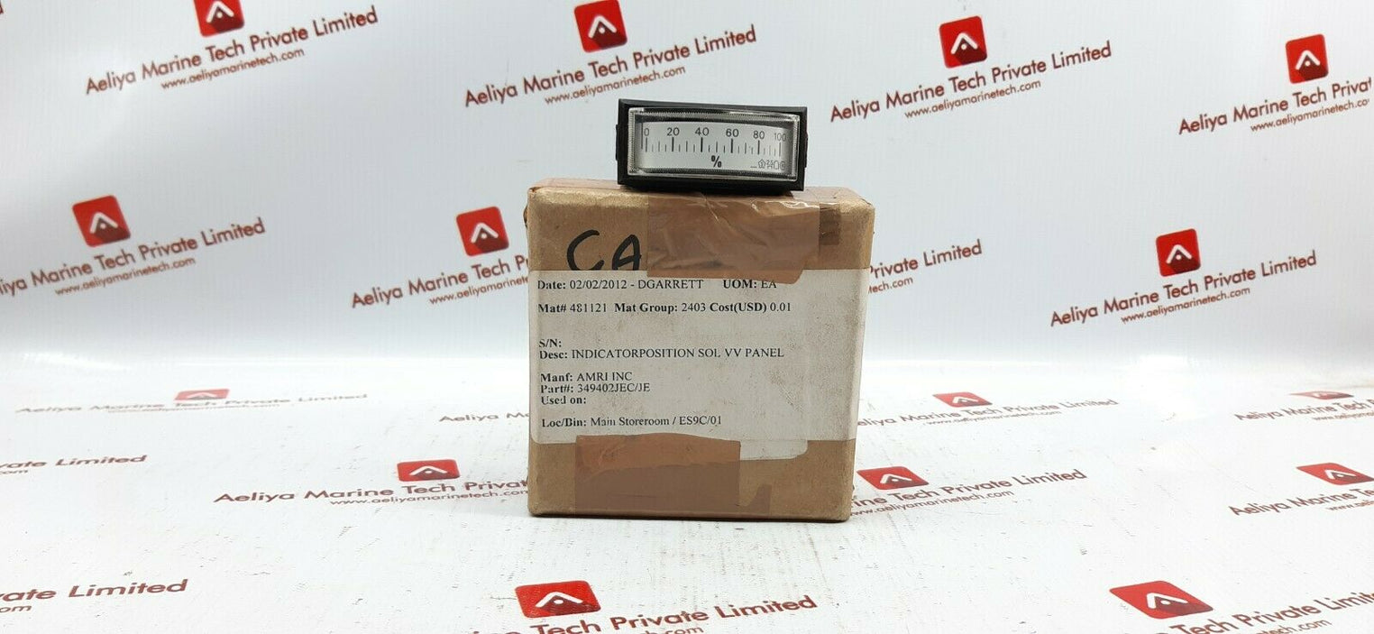 Amri 349402jec/je indicatorposition sol vv panel