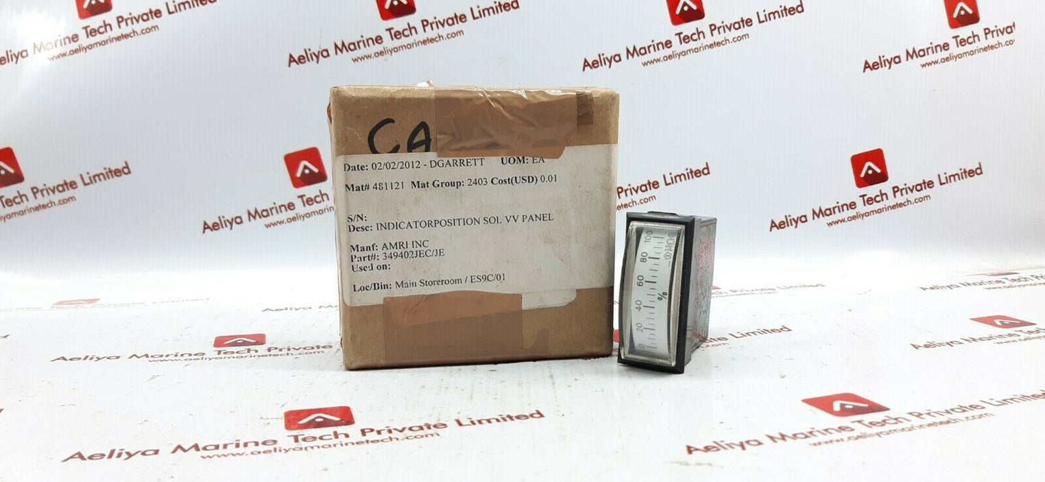 Amri 349402jec/je indicatorposition sol vv panel