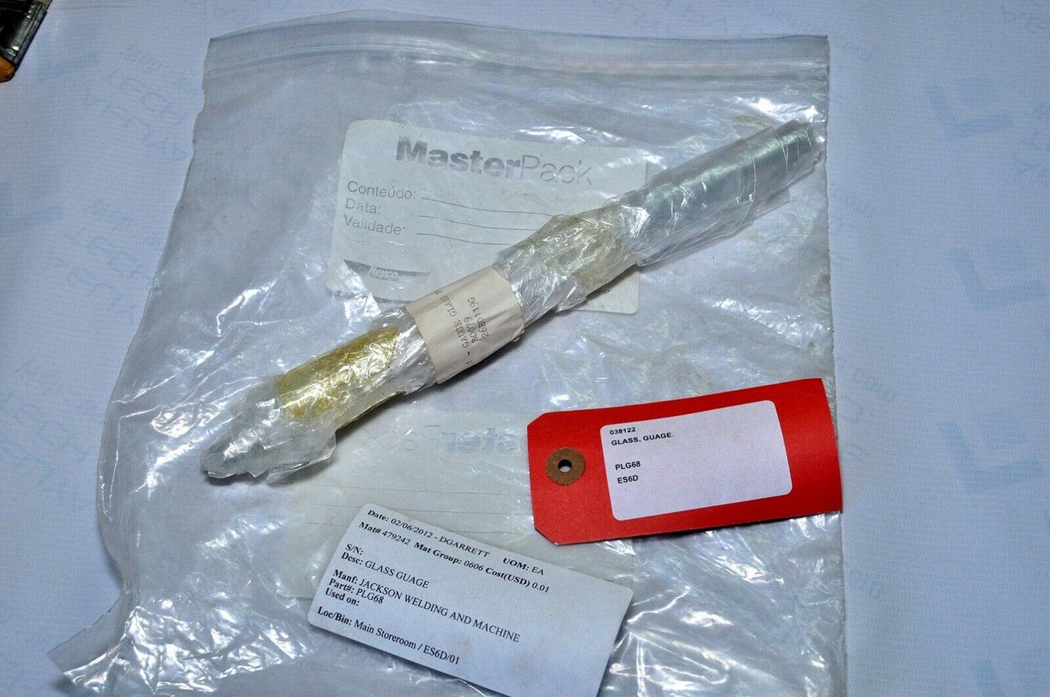 Jackson welding glass-gauge plg 68