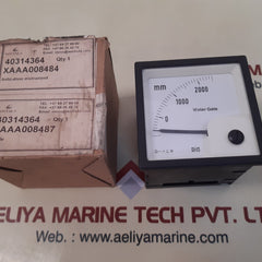 Deif Dq72-x Water Gate Meter 0-2000 Mm