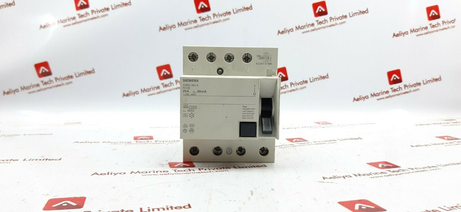 Siemens 5sm3 342-6 circuit breaker