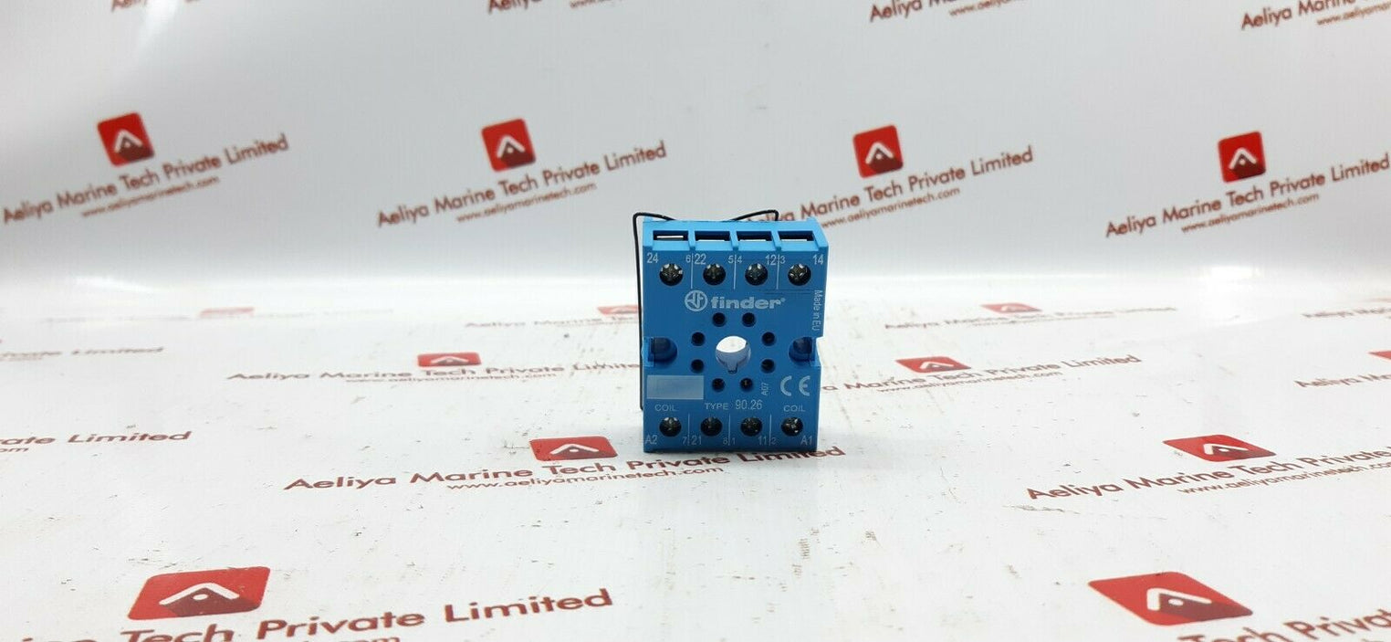 finder 90.26 relay socket 10a 250v new