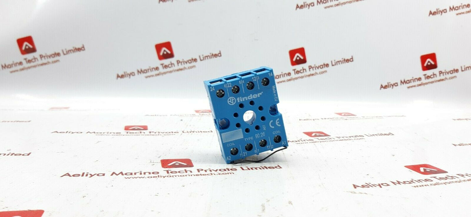 finder 90.26 relay socket 10a 250v new