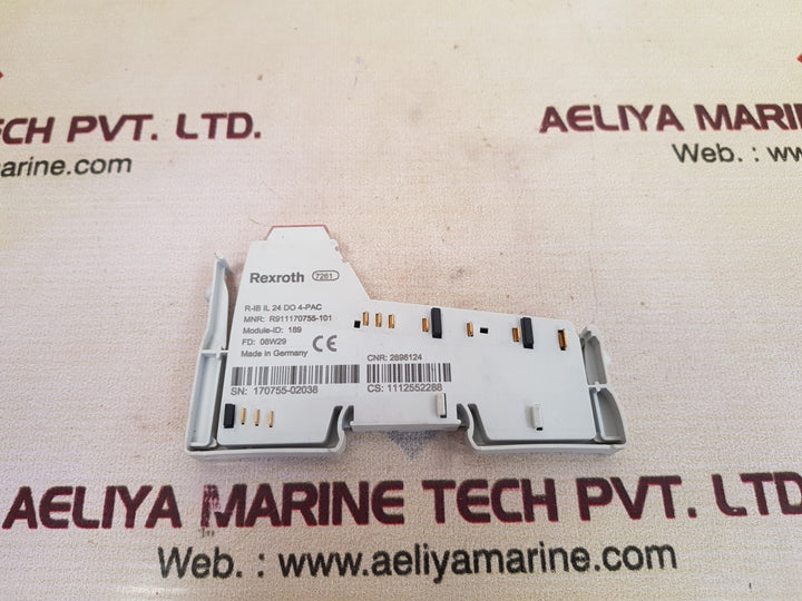Rexroth r-ib il 24 do 4-pac terminal module