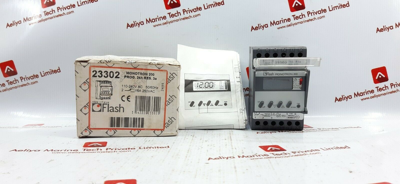 Flash monotron 200 time switch 110-240v ac 50/60hz – Aeliya Marine Tech