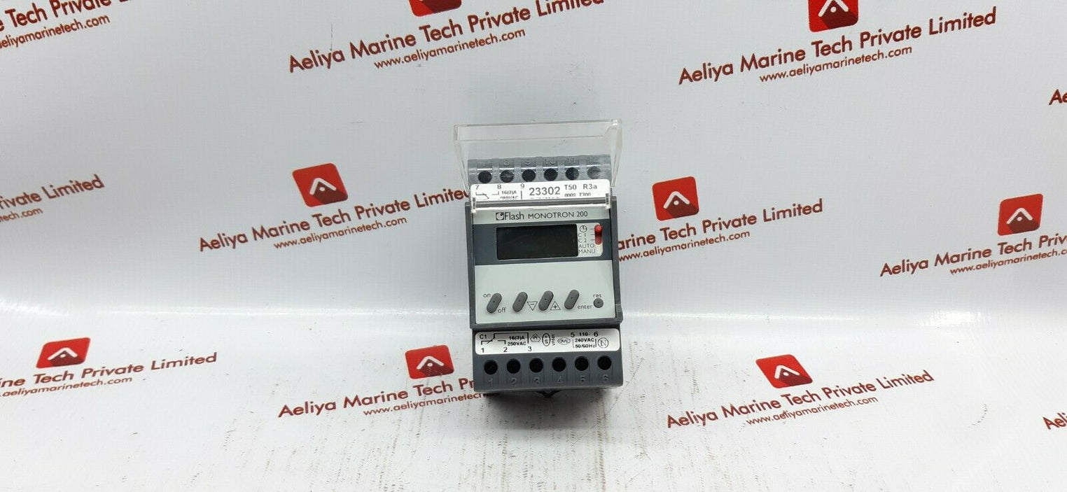 Flash monotron 200 time switch 110-240v ac 50/60hz