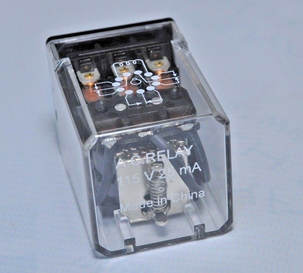 Rs Componenets AC Relay 115V 349-282 11-Pin Relay Control 349282 - 212985