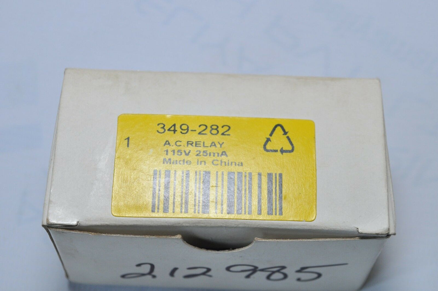 Rs Componenets AC Relay 115V 349-282 11-Pin Relay Control 349282 - 212985