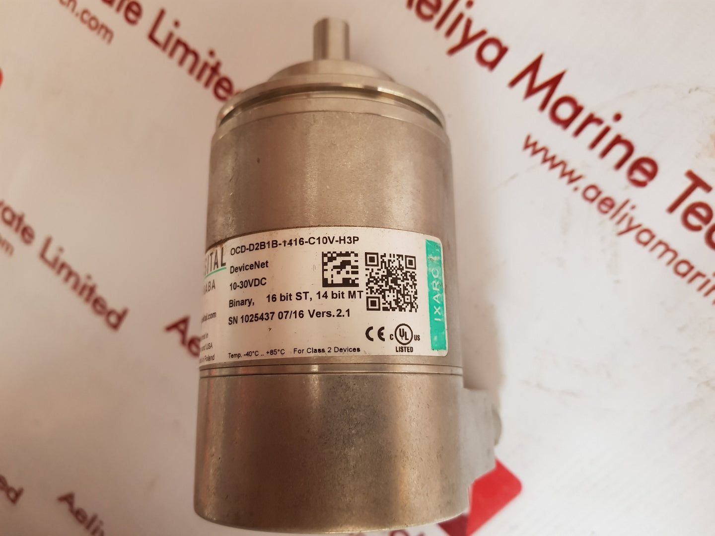 Posital fraba ocd-d2b1b-1416-c10v-h3p rotary encoder 