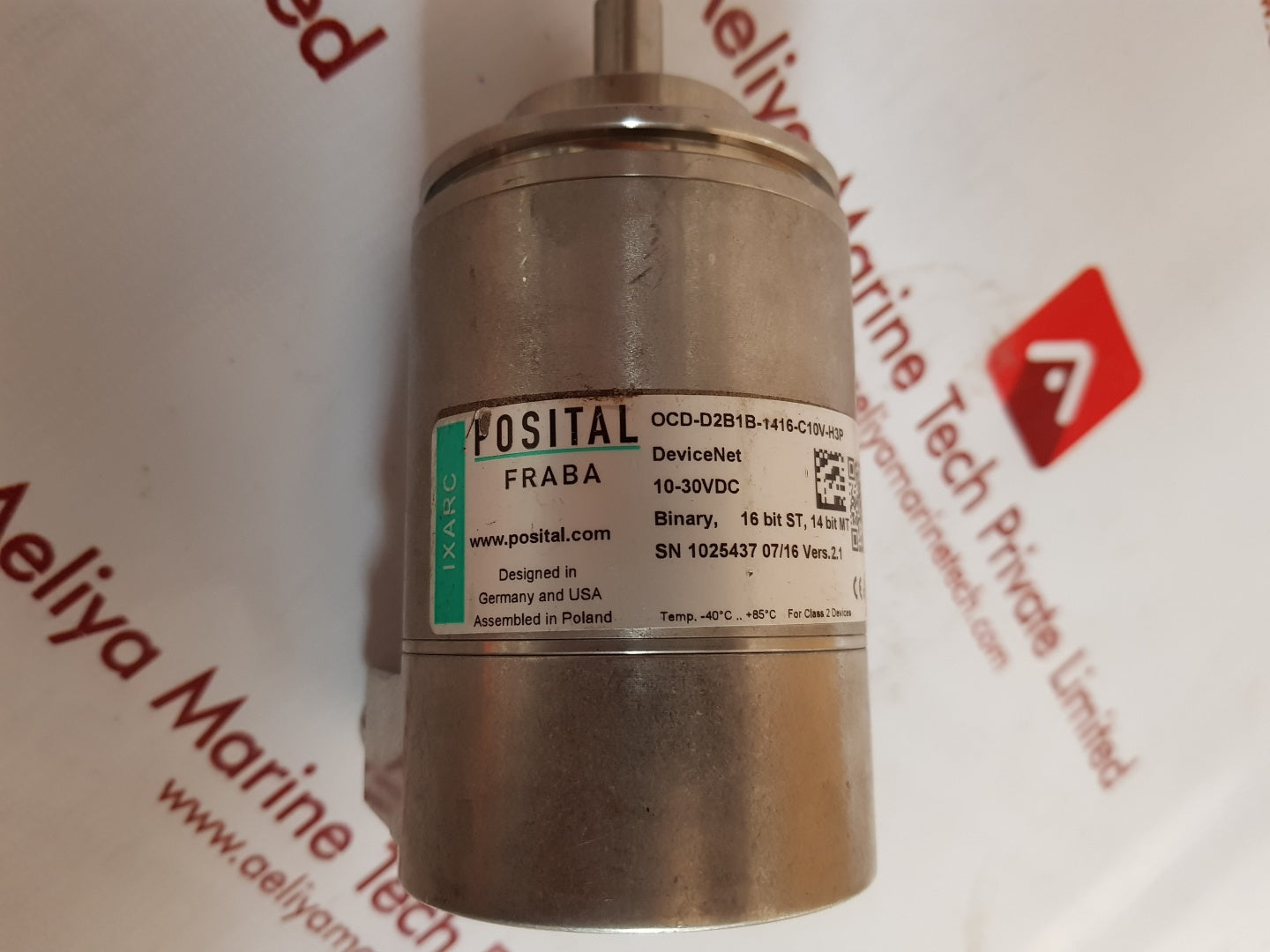 Posital fraba ocd-d2b1b-1416-c10v-h3p rotary encoder 