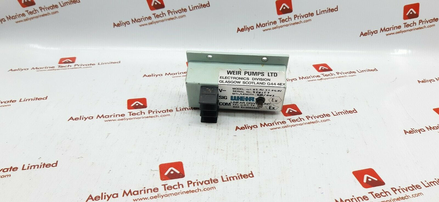 Weir 41.02.a1.02.04.01 linear driver unit