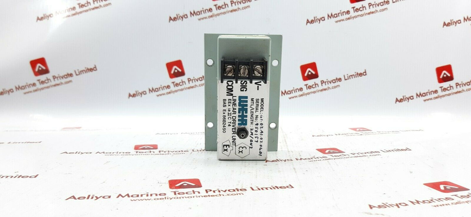 Weir 41.02.a1.02.04.01 linear driver unit