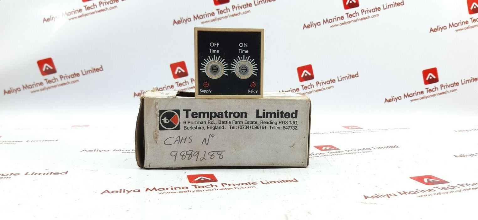 Tempatron ft dc timer relay 110vac