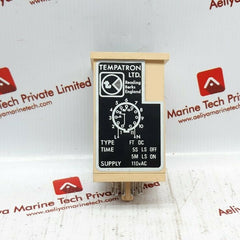Tempatron ft dc timer relay 110vac