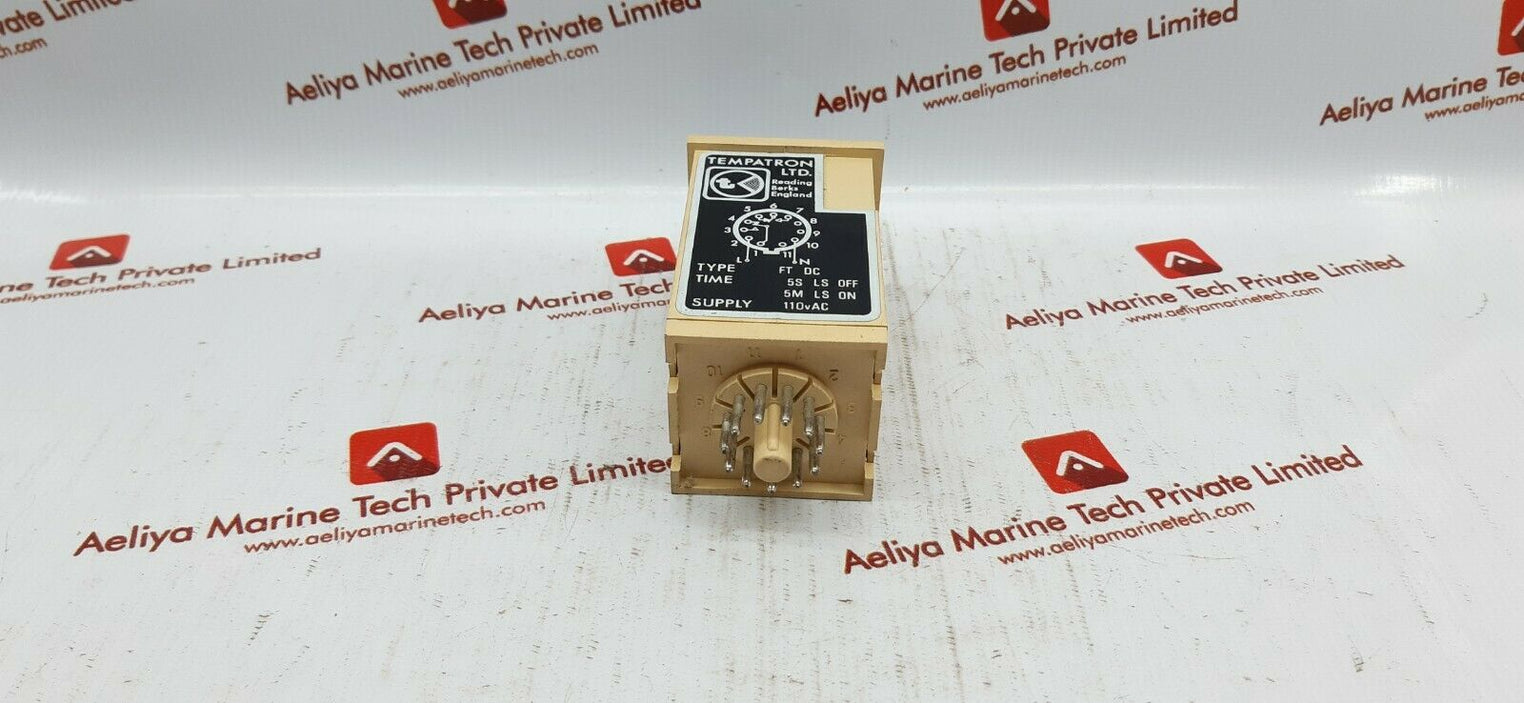 Tempatron ft dc timer relay 110vac