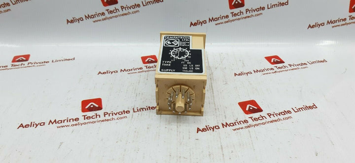 Tempatron ft dc timer relay 110vac