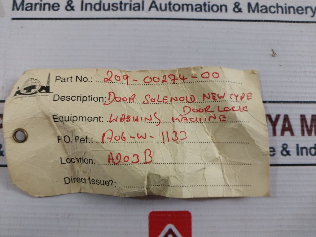 209-00274-00 Door Solenoid 712820