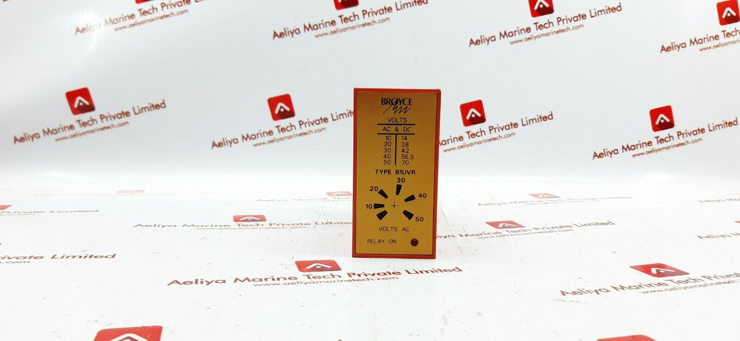 Broyce b1uvr voltage monitoring relay 220-240v