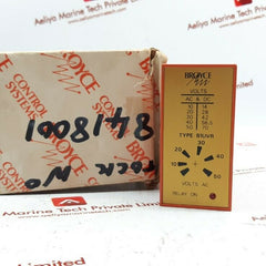 Broyce b1uvr voltage monitoring relay 220-240v
