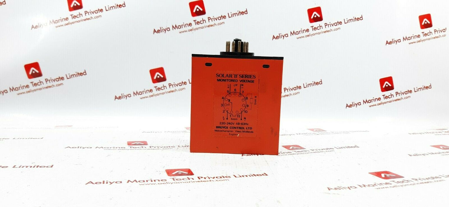 Broyce b1uvr voltage monitoring relay 220-240v