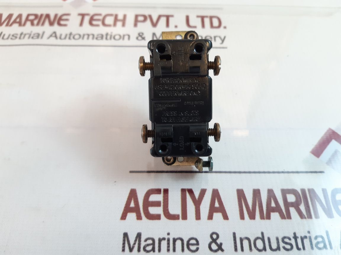 Set Of 2X 20A-120/277V 2 Pole Toggle Switch
