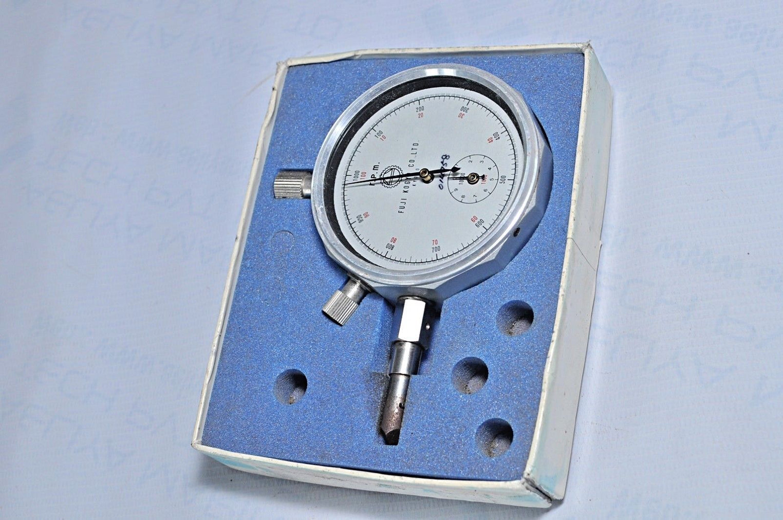 Fuji kogyo analog techometer