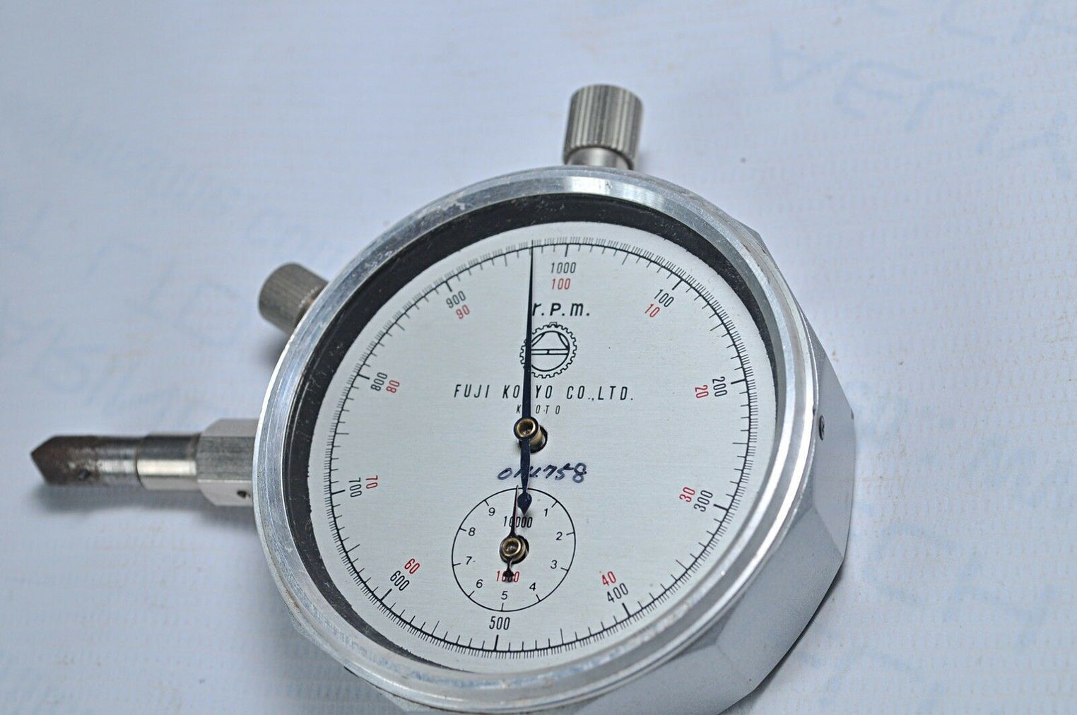 Fuji kogyo analog techometer