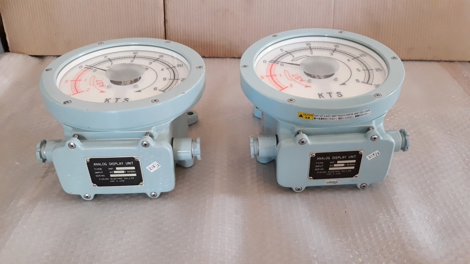 Furuno kts 22a-2 analog display unit