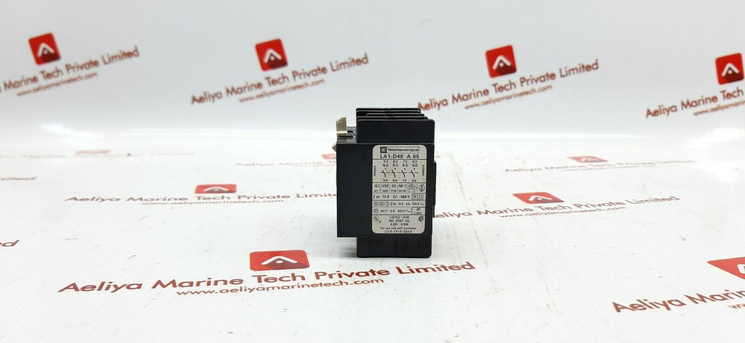 Telemecanique la1-d40 a 65 contactor 660v 10a