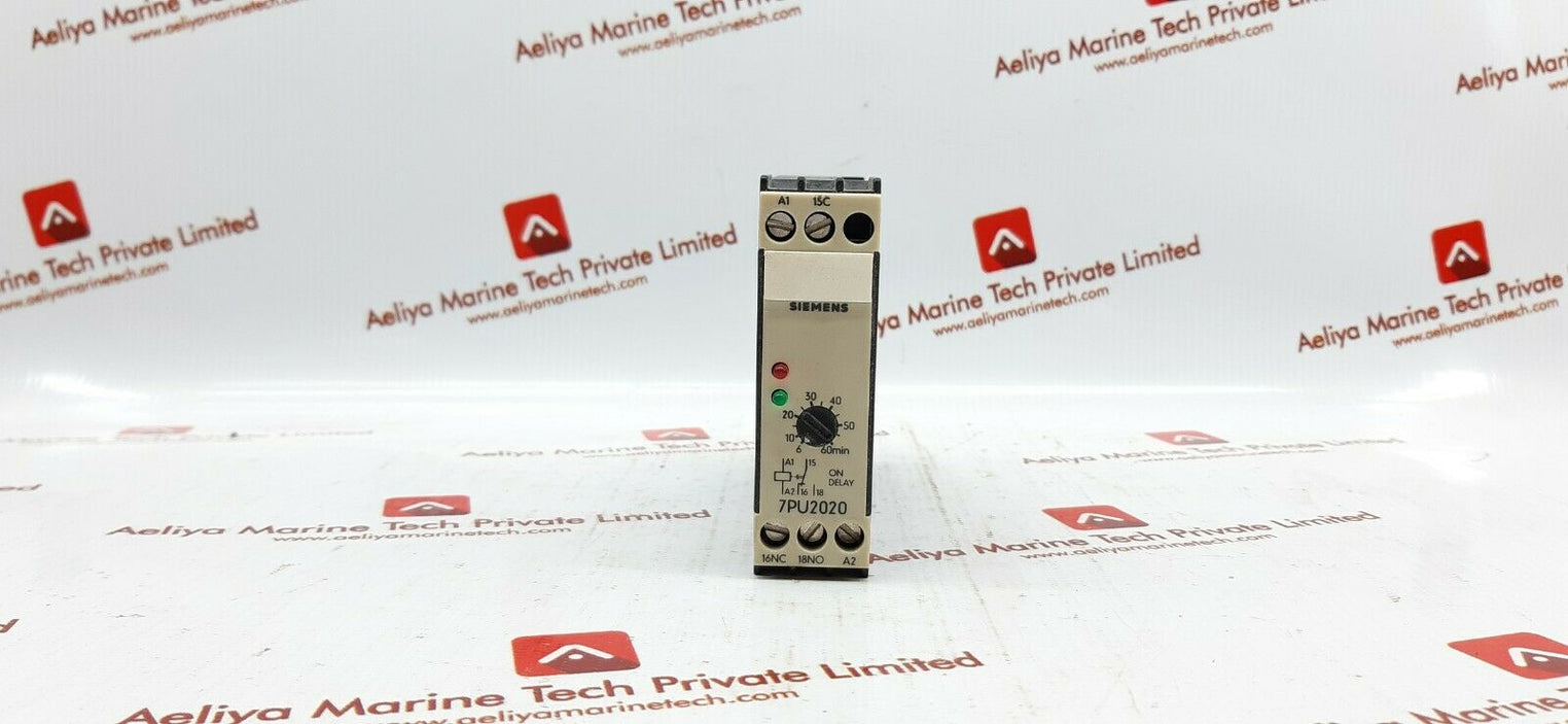 Siemens 7pu2020-4an20 time relay 220-240v