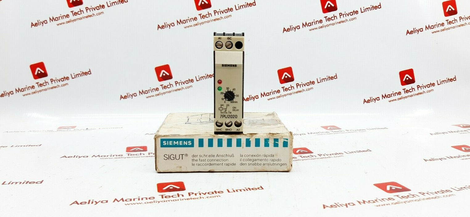 Siemens 7pu2020-4an20 time relay 220-240v